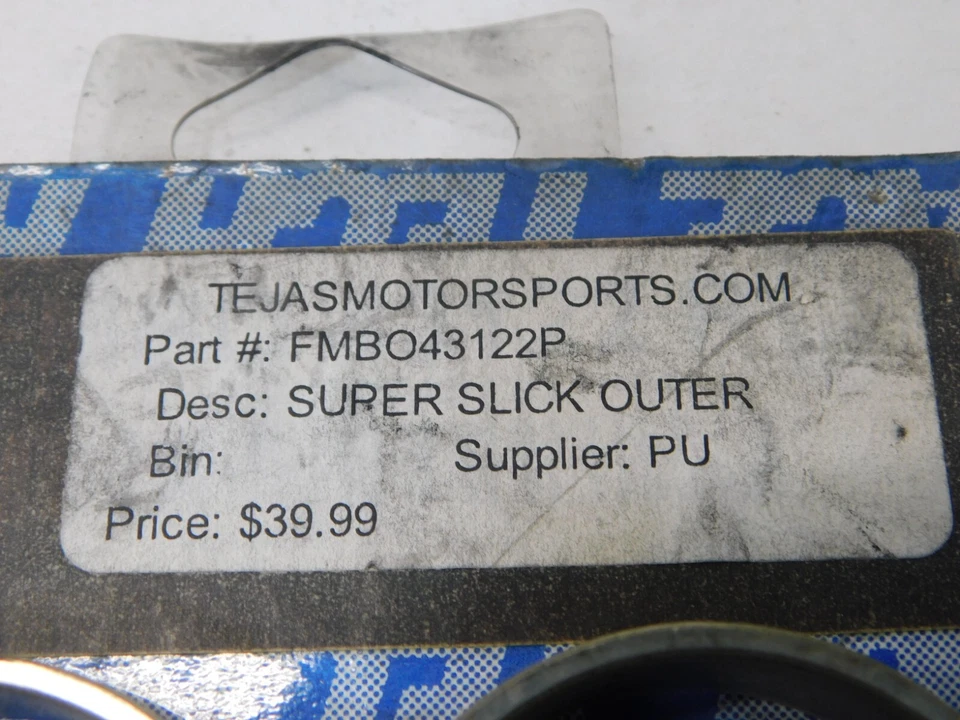 S34T1 FMB043122P Race Tech Super Slick Outer Fork Bushings - Image 4 of 4