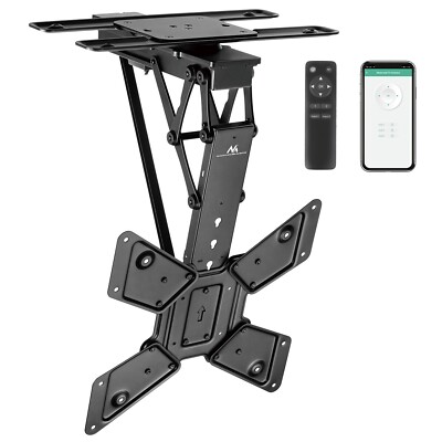 Elektrische TV-Deckenhalterung mit Fernbedienung / 23-65 Zoll / bis 30 kg