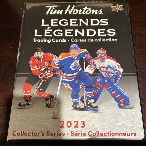 2023 Upper Deck Tim Hortons Legends Complete Master Set 180 Cards With