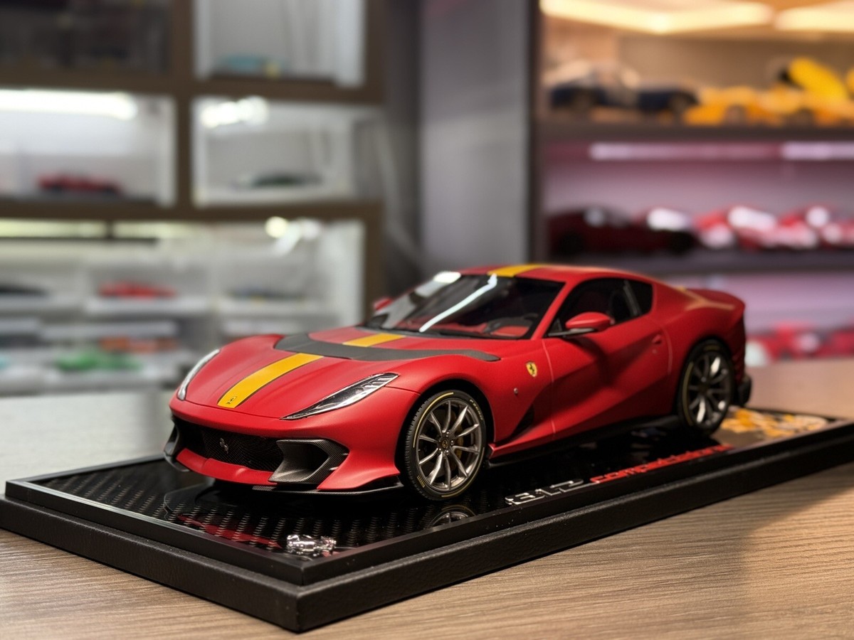 ミニカー 812 competizion bbr 1/18 BBR 1/18 FERRARI 812 COMPETIZIONE Rosso F1 Matte.RARE | eBay