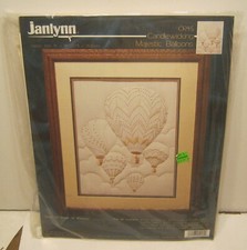 1998 JANLYNN Candlewicking Set "MAJESTIC BALLOONS" CR45 New in Package  
