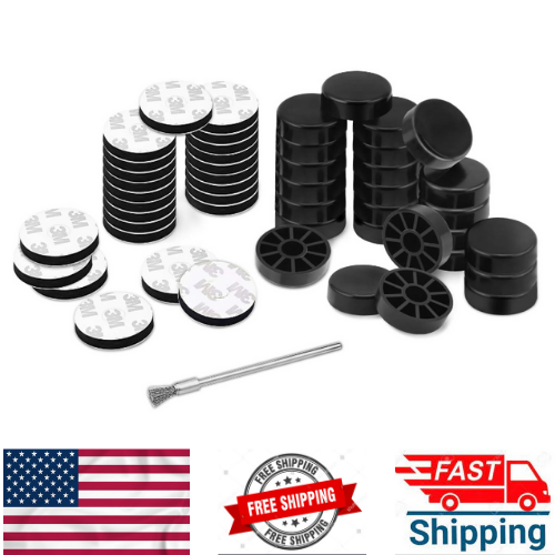 Forever Glides 11/2" Wrought Iron Glides Patio Furniture Feet 24 Pack