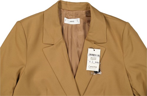 NEU! Mango Damen Blazer braun Gr. 42 - Bild 3 von 8
