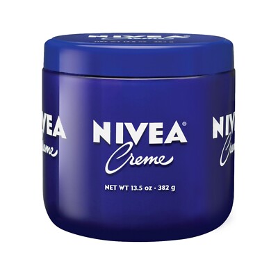 NIVEA Creme Body, Face and Hand Moisturizing Cream, 13.5 Oz Jar