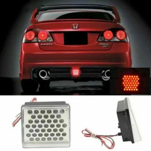 New Honda Civic FD2 Mugen RR Rear Bumper Light Lamp LED 2006-2011 Free Shipping - Picture 2 of 8