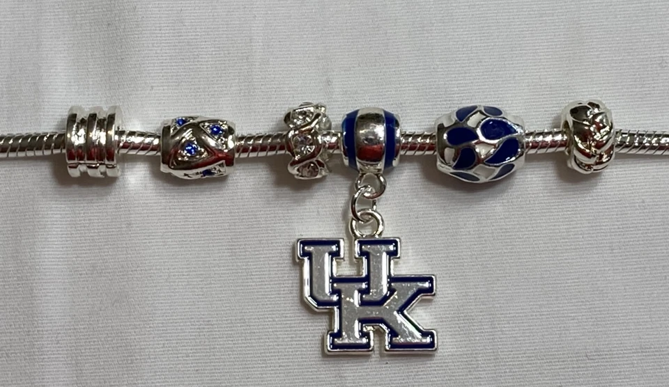 New Kentucky Wildcats Women's Blake 6-Charm Bracelet, NCAA - Image 2 of 4