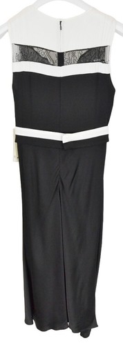 Abito Ludico PINKO Donna UK 8 Senza Maniche Longuette Pizzo Midi - Foto 2 di 13