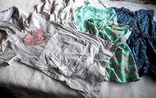 GIRLS ASSORTED CLOTHING~ LOT of 5~ SIZE 12~ VARIOUS BRANDS~DRESSES,ROMPERS~SALE
