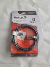 Targus Defcon CL 6.5 feet Laptop/Notebook Combo Cable Lock, Original Sealed New.