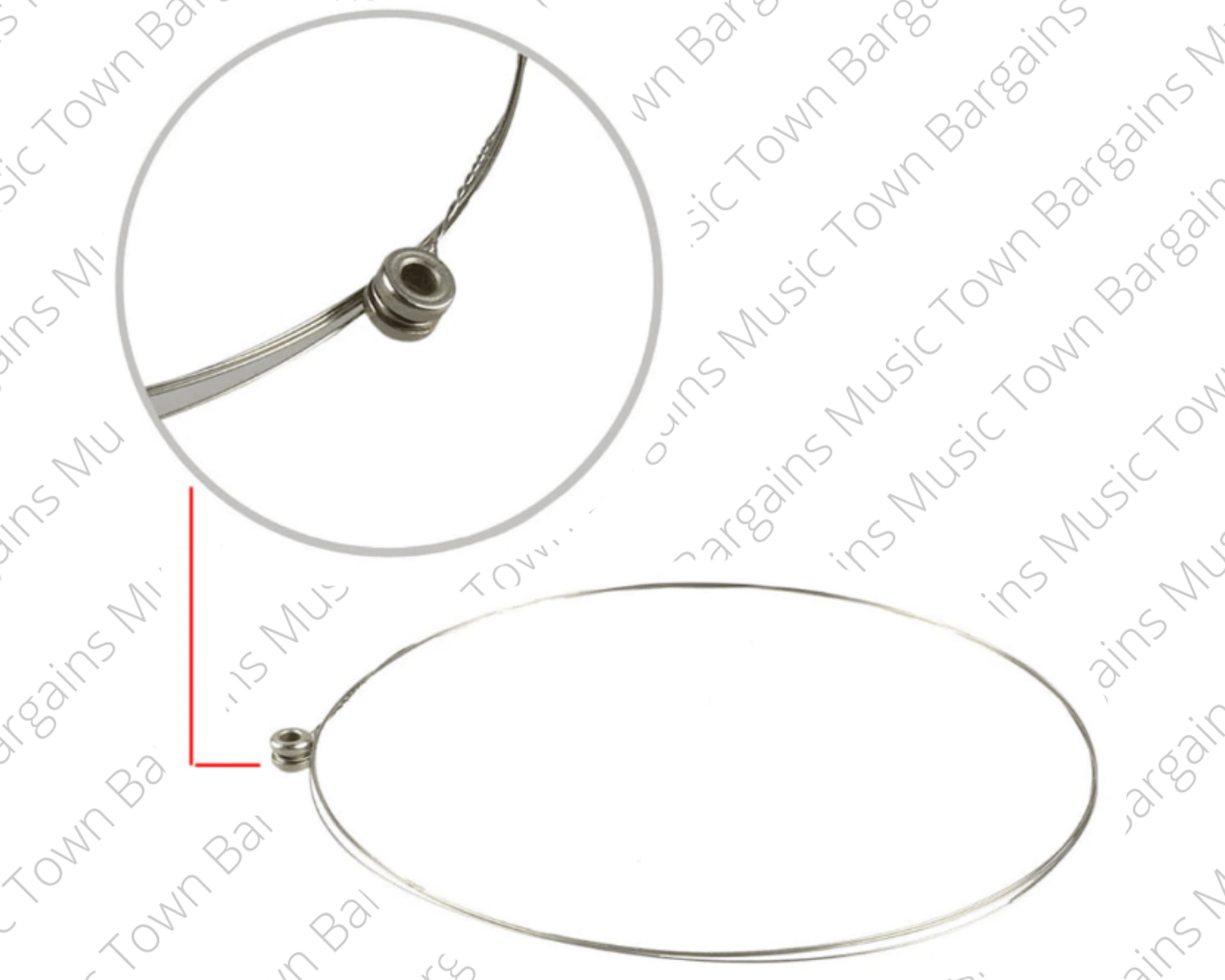 Electric Guitar Single Strings High E 009 x 6 Strings 9's Orphee 1st