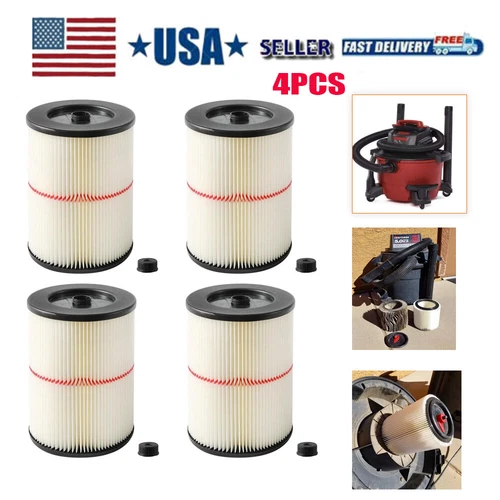 Ersatz Shop Vac Filter für Sears Craftsman 5+ 6 8 12 16 Gallonen. Nass Trockensauger - Bild 13 von 15