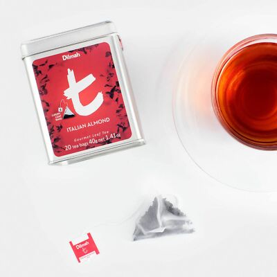 Dilmah Italian Almond Ceylon Tea - 20 tea bags