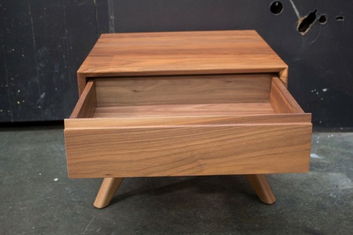 Copenhagen – 600mm Lamp Table – Solid American Walnut Timber - Picture 3 of 6