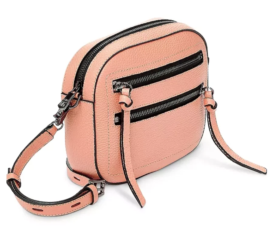 Botkier Chelsea Camera Crossbody Rossa Pink Gunmetal eBay