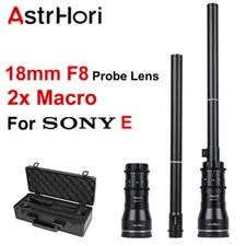 US AstrHori 18mm F8 2X Macro Probe APS-C Lens for Sony E-mount Mirrorless Camera