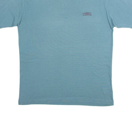 UMBRO Mens T-Shirt Blue V-Neck M - Picture 5 of 6