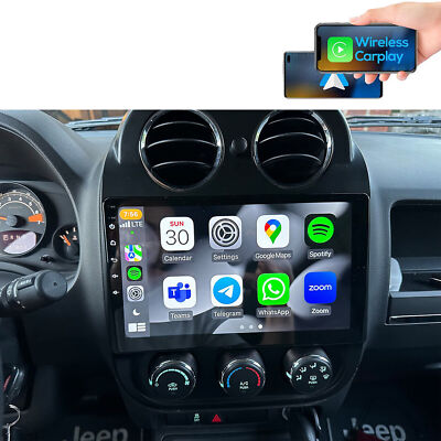 10'' 4+64G Android 13 Car Stereo Radio Navi For Jeep Patriot Compass 2010-2016