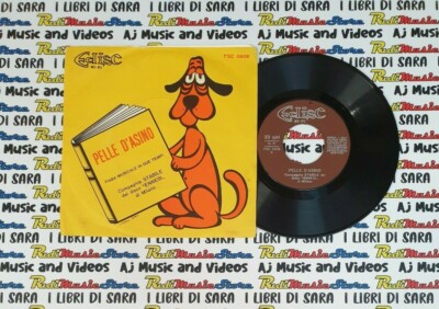 LP 33 7''COMPAGNIA STABILE DEL DISCO ENNEGI Pelle d'asino EDISC no cd mc vhs dvd