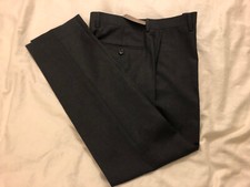 J.Crew Ludlow Slim-fit Suit Pant in American Wool, Charcoal, 30X30, NWT, Pics  
