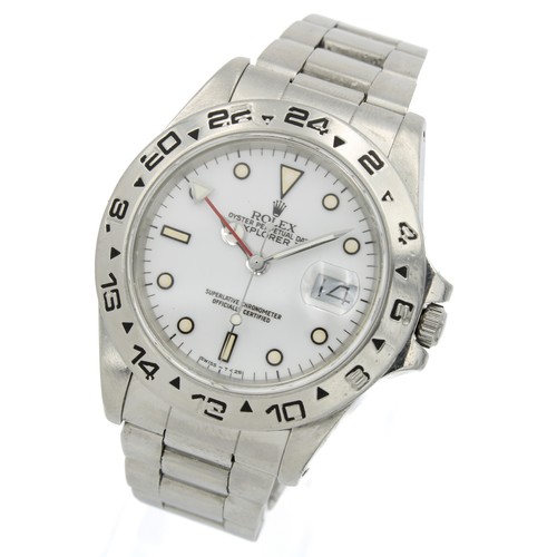 Rolex Oyster Perpetual Explorer II Polar Ref. 16550 White Dial 40mm #W128108-1