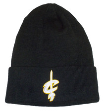 Cleveland Cavaliers Black Cuffed Knit Hat - Osfa