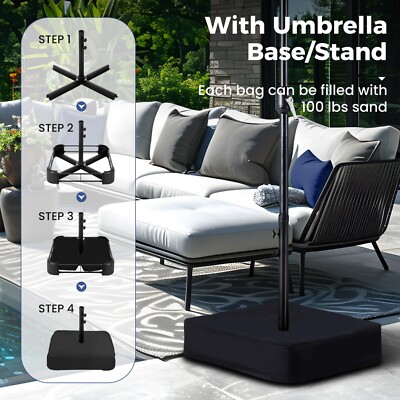 black and white patio umbrella with fringe JONATHAN Y Beverly 9 ft. Scalloped Fringe Half Market Patio Umbrella with Crank, Tilt Button and UV Protection in Black/White