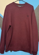 Izod Pullover Mens Big And Tall Large Advantage Performance Sweater Maroon