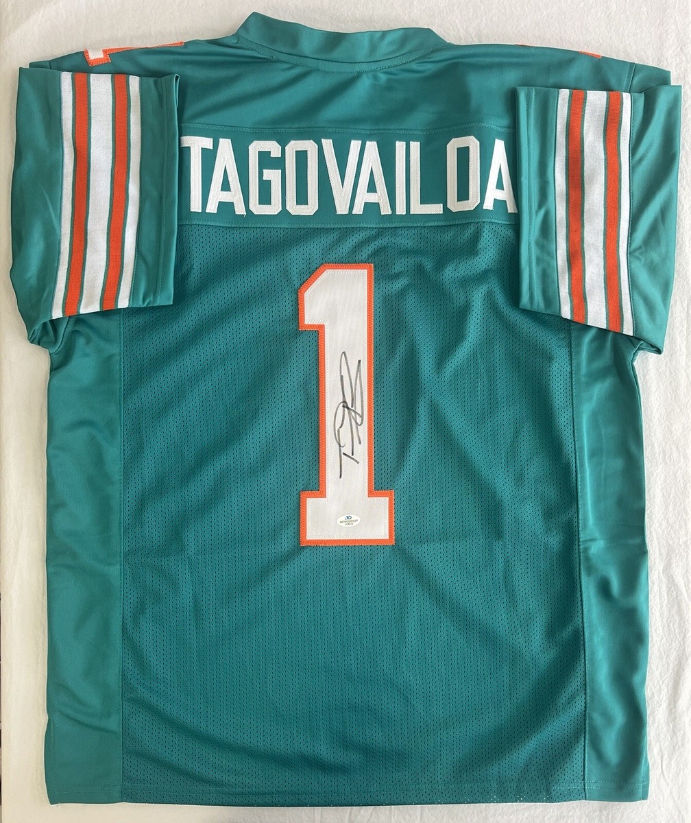 Tuanigamanuolepola Donny Tagovailoa Miami Dolphins Signed Auto Jersey FSG  COA