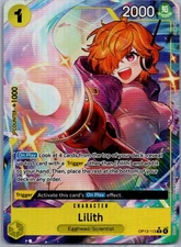 Lilith (Alternate Art) R Carrying On His Will OP13-113 NM