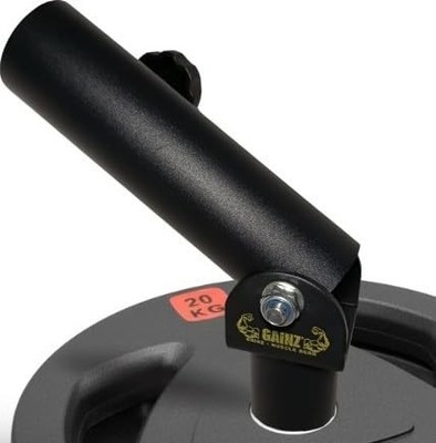 Gainz Barbell Landmine Row Anchor Attachment for Weight Plate - V-Bar/T-Bar, ...