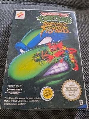Konami TMHT IV Tournament Fighters NES mit OVP, Anleitung & Modul