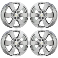 20" Chevrolet Traverse Bright Chrome wheels rims Factory OEM 2009-2017 set 5406