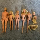 Malibu Barbie Ken Skipper PJ Doll Mattel Lot Parts TLC Vintage Heads TNT