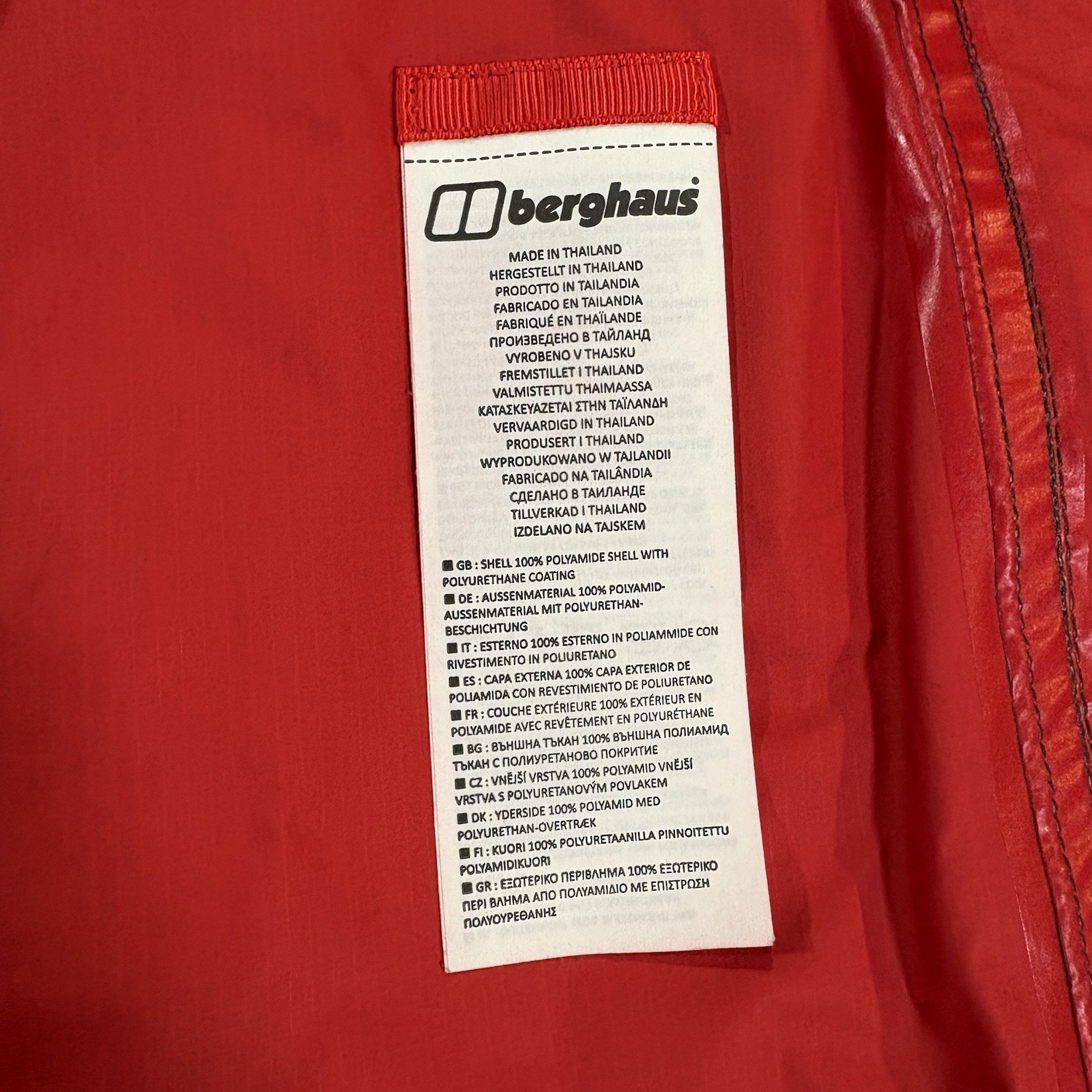 Berghaus Hydroshell Rainproof Jacket Coat Mens Gr… - image 12