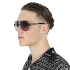Carrera Grey Shaded Pilot Men's Sunglasses CARRERA 1058/S 080S/9O 63