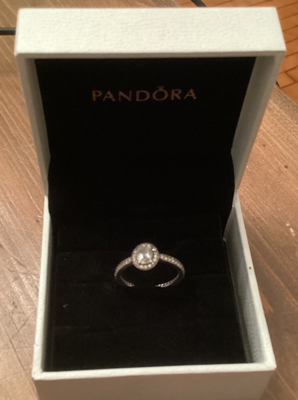 AUTHENTIC PANDOA CLASSIC ELEGANCE RING  SILVER HA… - image 2