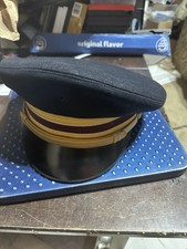 Vintage US ARMY Officer Hat Flight Ace Cap Made in USA Size 7 1/8 NAMED