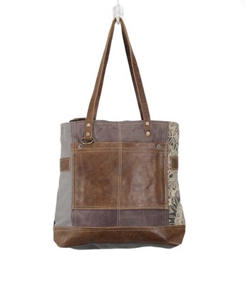 MYRA Canvas Tote Bag for Women Myra Bags Tote Bags Upcycled Bag Utility Tote NWT