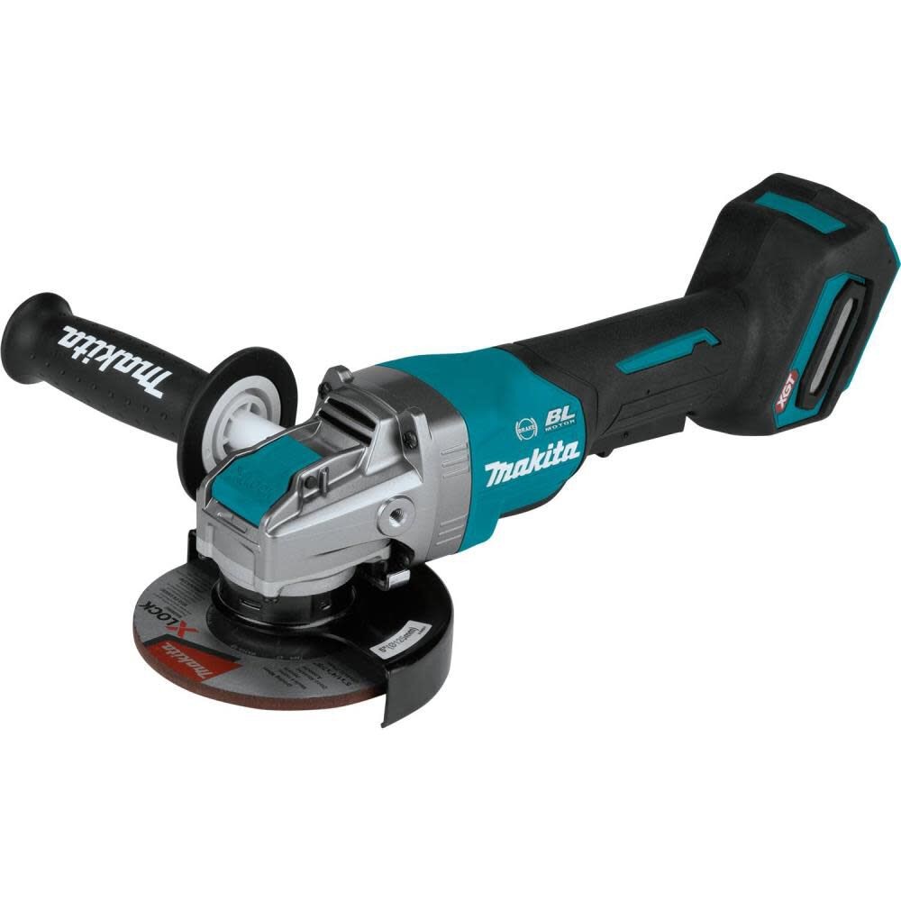 Угловая шлифовальная машина Makita 40V Max Xgt 5In X Lock с электрическим тормозом без инструмента 62290₽