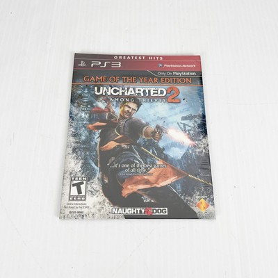Uncharted 2 Among Thieves Game of the Year Cardboard Sleeve Video Game
