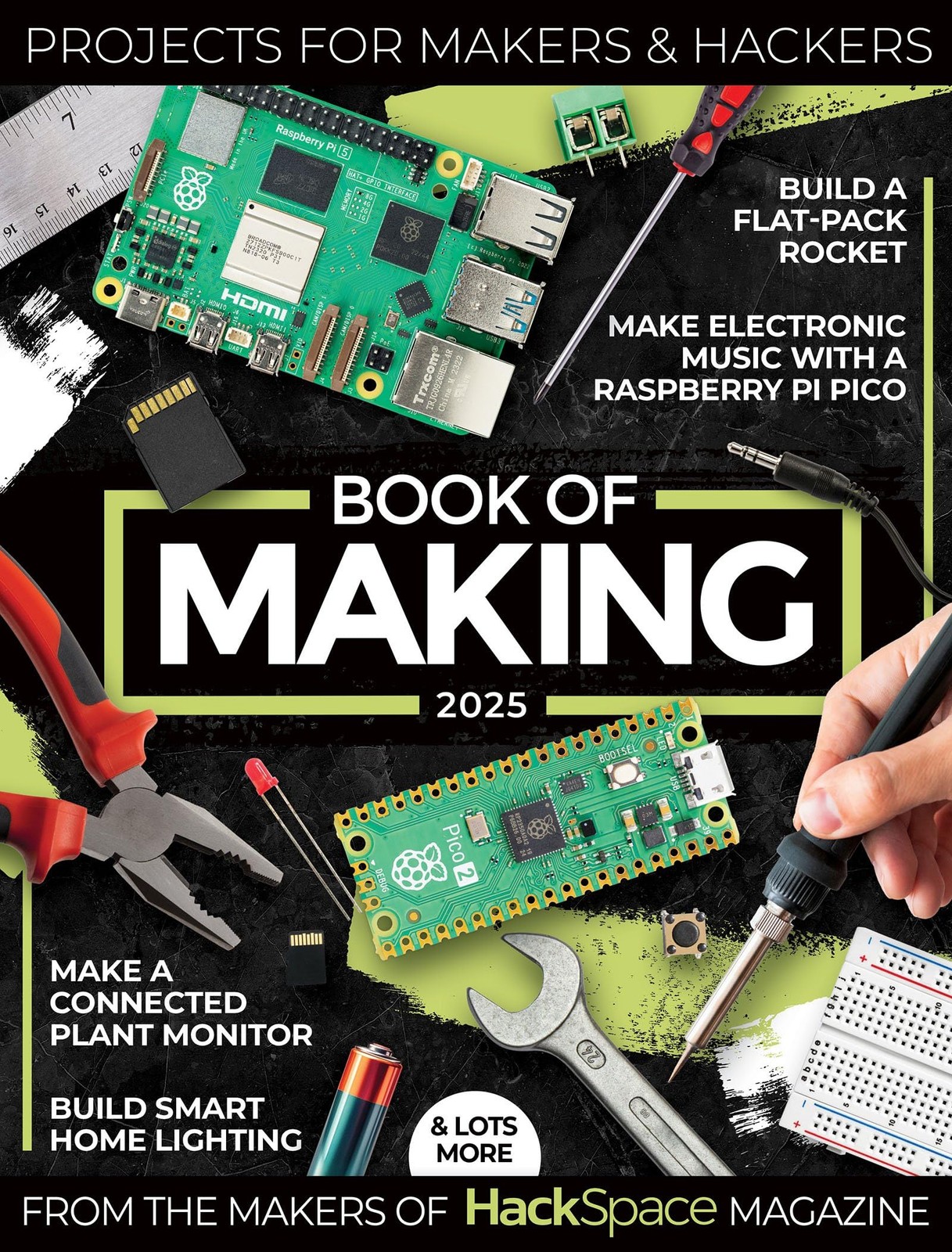 Book Of Making 2025 : Projects For Makers And Hackers The Makers Of Hackspace Magazine - Image 4