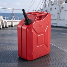 5 Gallon 20l Metal Gas Can Jerry Can For Gasoline With Spout Sealing Cap