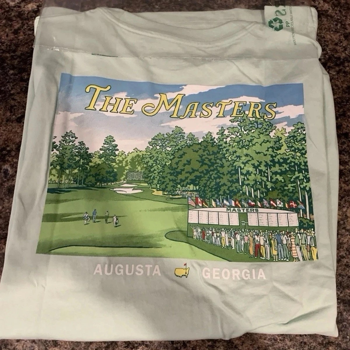 2026 The Masters Augusta National Mint Green T-Shirt reprint