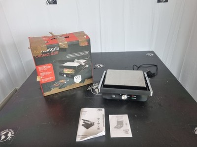 ADE Kontaktgrill 3in1 Tischgrill Sandwichmaker Paninitoaster 2000W aufklappbar