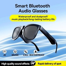 AI Bluetooth Smart Translate Sunglasses Intelligent Translation Call Noise Can
