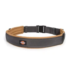 Padded Work Belt for Tool Pouches 2.5 inch Holders Gray Tan Dickies 57001