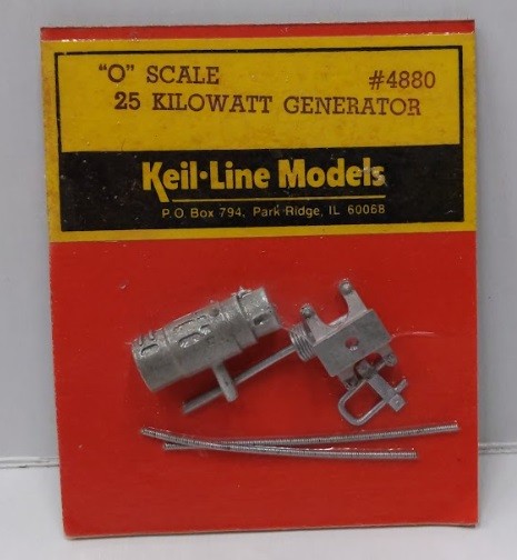 Keil-Line Products 4880 O Scale 25 Kilowatt Generator