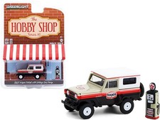 GreenLight Hobby Shop Series 10 1:64 1967 Nissan Patrol w/ Texaco Gas Pump 