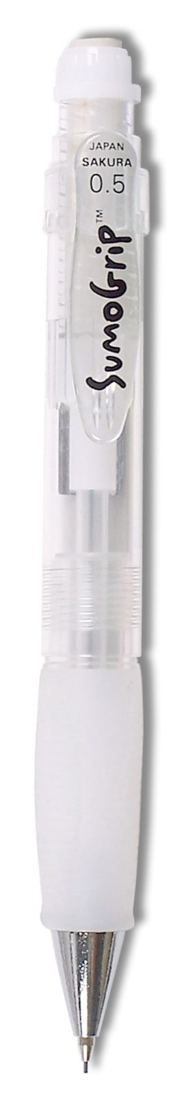 Sakura Sumo Grip Comfort Grip Mechanical Pencil, 0.5mm, Clea