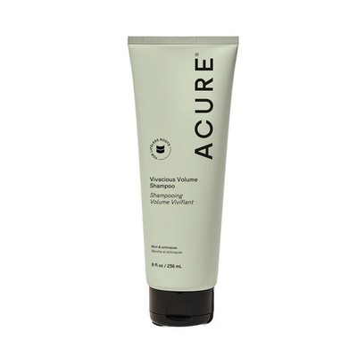 Acure Vivacious Volume Shampoo - Volumizing 8 Ounce (Pack of 1), White/Blue 